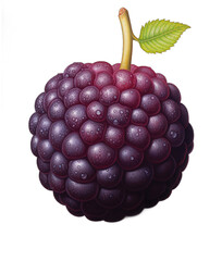 Bountiful Berries: Nature's Colorful Delights on a Transparent Background