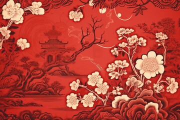 Chinese background. Chinese New Year concept.