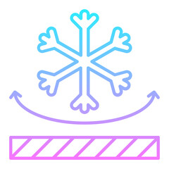 Obraz premium Snow Resistant Icon