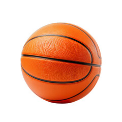basketball isolated on white transparent background PNG isolated