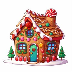 christmas gingerbread house