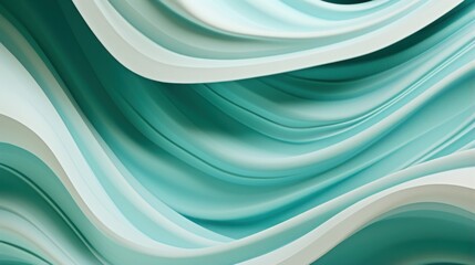 Abstract 3D blue wavy background
