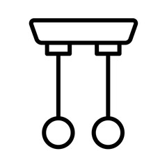 Medical Olympic Rings Outline Icon