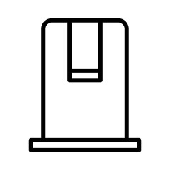 Kid Playground Swing Outline Icon