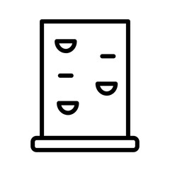 Kids Park Play Outline Icon