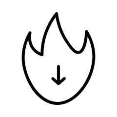Chart Planning Scrum Outline Icon