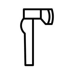 Ax Beach Tour Outline Icon