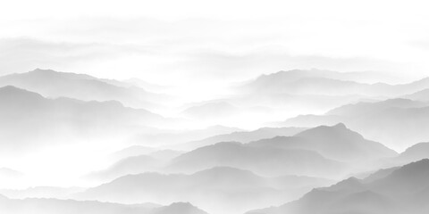 mountains and clouds - Powered by Adobe