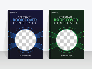 Leaflet Modern poster magazine layout template