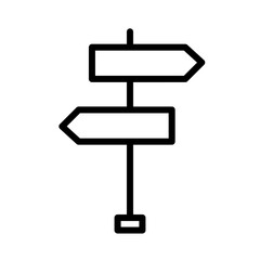 Arrow City Direction Outline Icon