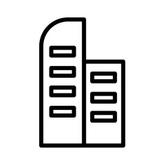 City Office Urban Outline Icon