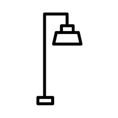 Hotel Service Shower Outline Icon