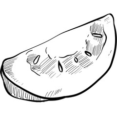 tomato handdrawn illustration