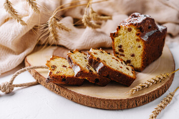 Panettone Traditional Christmas Sweet Bread with Raisins