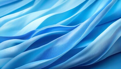 Obraz premium Abstrakte blaue Wellen