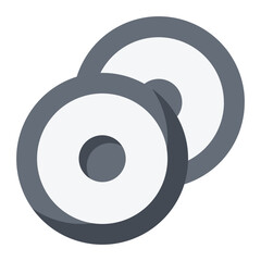 Weight Plates Icon