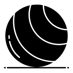 Yoga Ball Icon