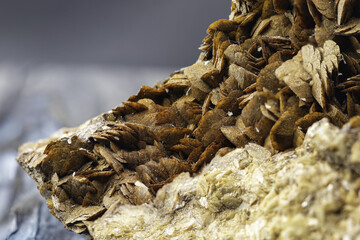 Close-Up View of Piemonte Siderite Mineral, Displaying its Distinctive Features