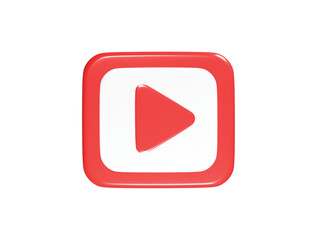 Video player icon illustration element
