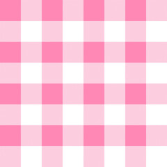 pink checkered fabric background Seamless pattern For tablecloths, dresses, mats, cloth