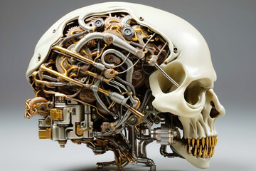 Mechanized human brain