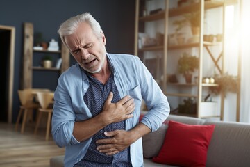 Senior man Heart Attacks in Older Adults Aged Heart Emergency