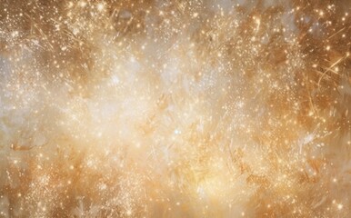 Obraz premium a white glittery background that is decorated with firework light