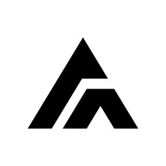 Letter A or AA Logo 