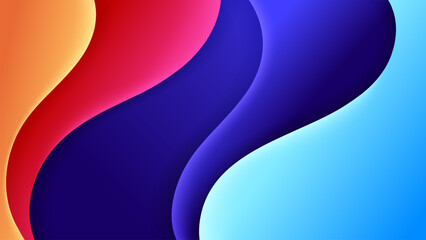 Vector abstract background with dynamic shadow on background.