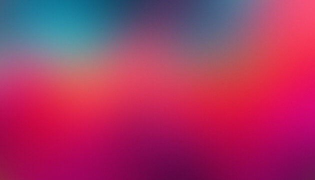 Retro grainy background pink magenta blue purple red orange abstract shapes noise texture