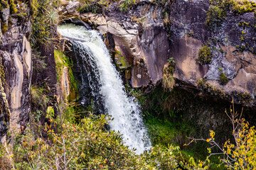 Waterfall born in the cotopaxi