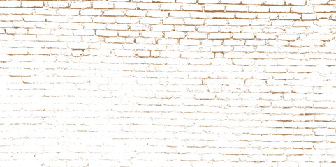 Brick wall texture effect. Brown Brick wall overlay texture - for your design.
