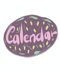 Stamp Christmas Thanksgiving season sticker icons tree plant monthly