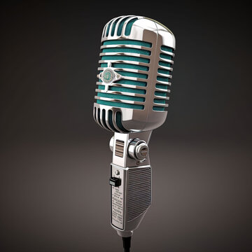 Shure 55SH Microphone, Dynamic Microphone, Classic Microphone, Vocal Microphone