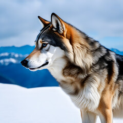 mountain wolf