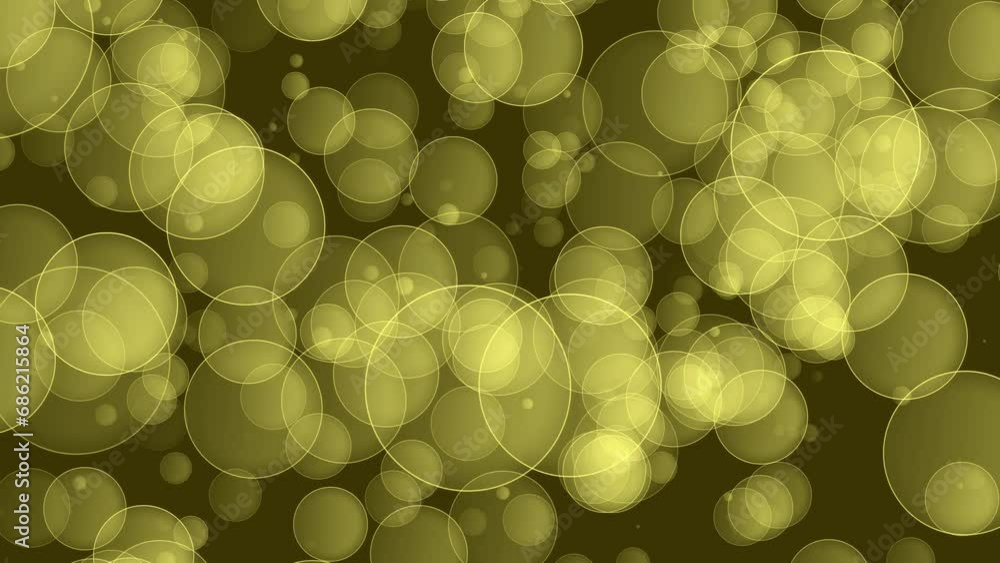 Aufkleber abstract video footage with moving particles on a dark background, a minute for editing transitions 