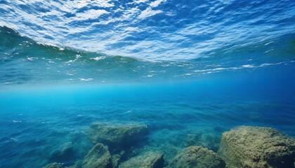 Fototapeta na wymiar blue sea water texture