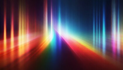 abstract light effect texture rainbow wallpaper 3d rendering - obrazy, fototapety, plakaty