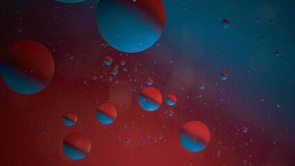 water splash on color background. abstract liquid background