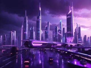 Purple City Of Future
