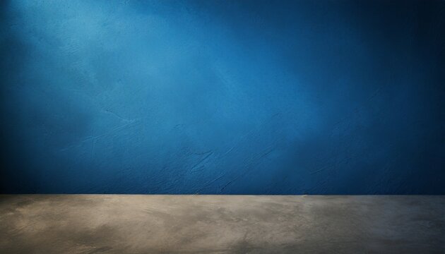 dark and blue concreate and cement wall to present product and background