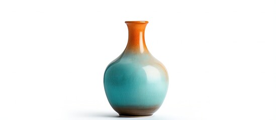 Mid century vase white background