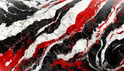 black red white marble texture veins rough grunge water flow pattern design floor wall background...