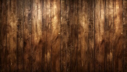 Brown wood panel repeat texture. Realistic vector timber dark striped wall background. Bamboo textured planks banner. Parquet board surface. Oak floor tile. Metal line shape fence	
