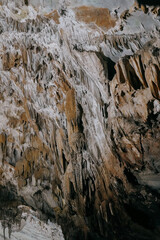 inside Phong Nha Cave in Vietnam.