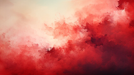 Abstract background with red watercolor, modern watercolor background