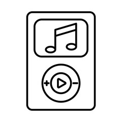 Mp Player Icon Design
