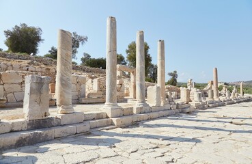 Fototapeta premium The ancient Lycian and Roman ruins of Patara in Antalya Province, Turkey