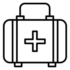 Obraz premium First Aid Kit Icon