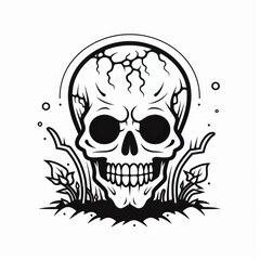 Charming Zombie Designs Vector Illustration